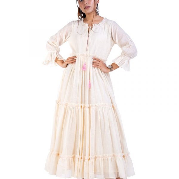 Off-White-Three-Layered-Maxi-Cotton-Dress_1
