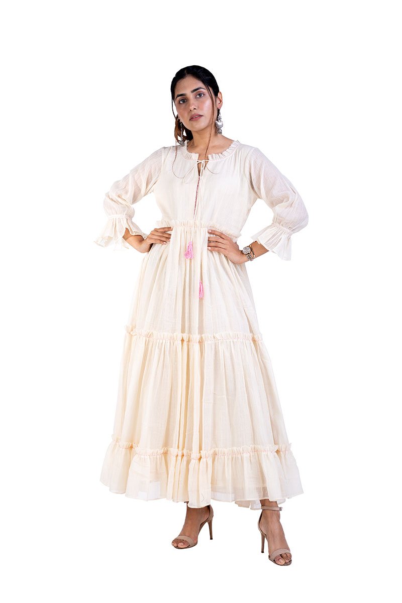 Off-White-Three-Layered-Maxi-Cotton-Dress_1