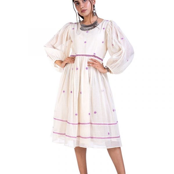 White-Off-White-Hand-Embroidered-Cotton-Dress_2